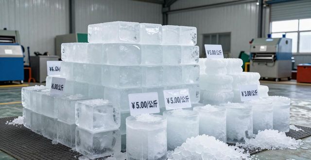 杨浦食用冰块多少钱 良臣制冰厂最新报价