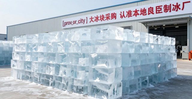 杨浦大冰块采购 认准本地良臣制冰厂
