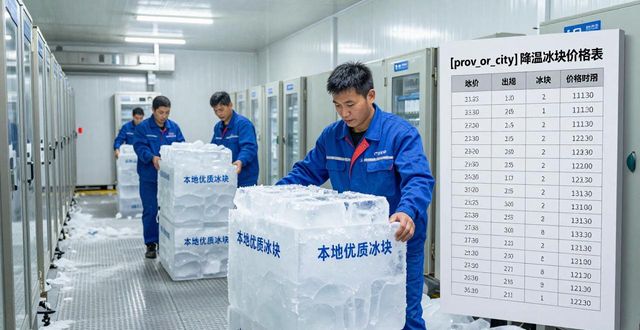 杨浦降温冰块多少钱一吨?本地制冰厂报价来了